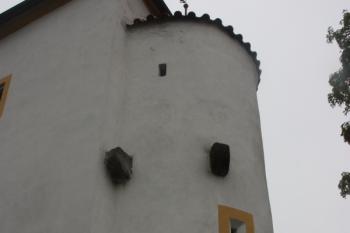 Schodišťová vížka u severního boku presbytáře ( © Ivan Grisa 05/2011)