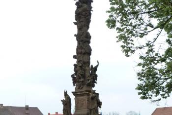 sloup Nejsvětější Trojice (© František Kinař, 05/2012)