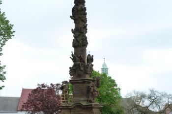 sloup Nejsvětější Trojice (© František Kinař, 05/2012)