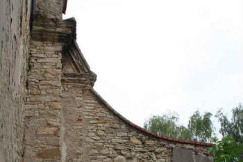 Západní stěna jižní předsíně (© Ivan Grisa, 07/2008)