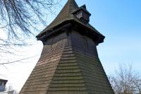 zvonice u kostela sv. Jana Křtitele