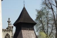 zvonice u kostela sv. Jana Křtitele