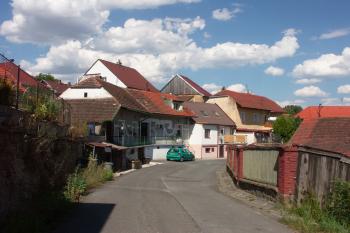 židovské domky v ulici Na šancích ( © Milan Caha 07/2008)