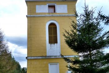 zvonice u kostela sv. Havla (© František Kinař, 04/2015)
