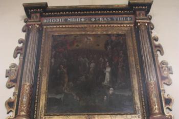 Renesanční epitaf rodiny Daniela Hytticha z roku 1614 ( © Ivan Grisa 09/2009)