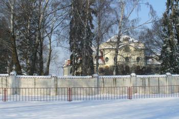 Bečváry - pohled na zámek od východu (© Pavel Jarý, 01/2009)