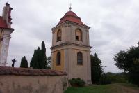 zvonice u kostela sv. Václava