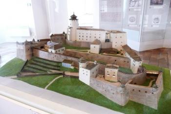 model hradu v jeho vrcholně barokní etapě vývoje ( © Jan P. Štěpánek 05/2008)