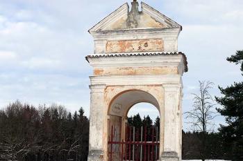 Křížová cesta - 3. zastavení (Stádní brána) (© Jiří Cukr, 12/2010)