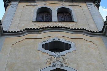 Severní stěna přední věže (© Ivan Grisa, 08/2008)