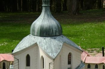 kostel sv. Jana Nepomuckého, Žďár nad Sázavou (© Veronika Vaňková, 08/2008)