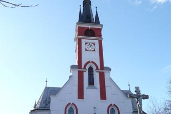 severní průčelí kostela ( © Jan P. Štěpánek 02/2008)