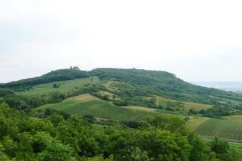 Stolová hora od severozápadu, z úpatí Děvína ( © Jan P. Štěpánek 07/2008)