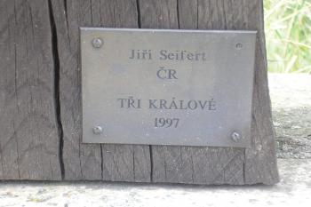 detail, název díla, autor ( © Ondřej Štěpánek 09/2008)