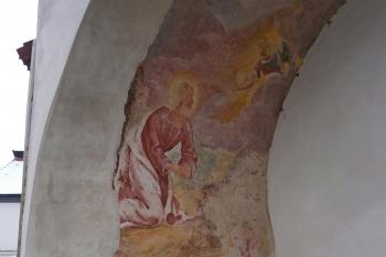 Zbytky fresek Kalvarie (© doxa , 01/2014)