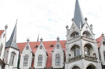 Albrechtsburg od západu (© Ivan Grisa, 09/2008)