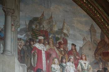 Svatba Zdeňky z Poděbrad se synem saského vévody v Chebu (© Ivan Grisa, 09/2008)