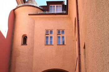 Nejsevernější část vily od západu (© Ivan Grisa, 09/2008)