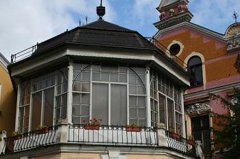 Ředitelství rabštejnských textilek - zimní zahrada (© Ivan Grisa, 09/2008)