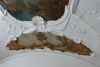 stropní fresky a štuky (© Alena Volná, 04/2013)