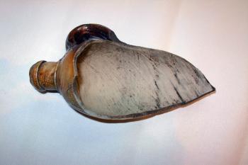 Historický materiál nalezený při rekonstrukci dřívější budovy areálu zámku Šenov (nyní Základní umělecká škola V. Wunsche) ( © Miroslav BITTER 08/2007)