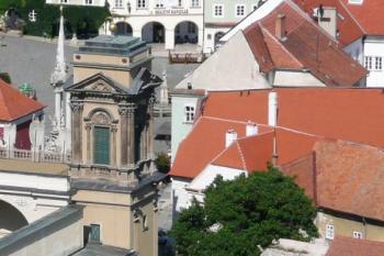pohled na prostor zaniklého kláštera kapucínů ( © Jan P. Štěpánek 07/2008)
