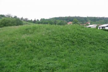 jádro tvrziště (© D Dohňanský, 05/2015)