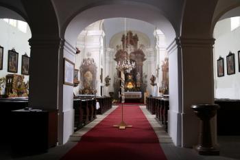 interiér kostela (© Stanislav Drda, 9/2015)