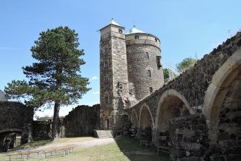 Hrad Stolpen - 3.nádvoří,věž Johannisturm (© aleshwarrior, 07/2015)