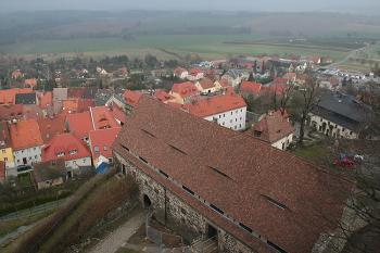 Pohled na špýchar (Kornhaus) z Jánské věže ( © Ivan Grisa 02/2007)