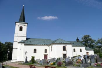 celkový pohled na kostel sv. Martina od jihovýchodu ( © Jan P. Štěpánek 09/2008)