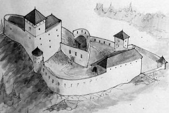 rekonstrukce stavu po 4. fázi ( © hradní expozice)