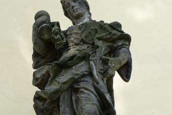 socha sv.Barbory (© František Kinař, 04/2012)