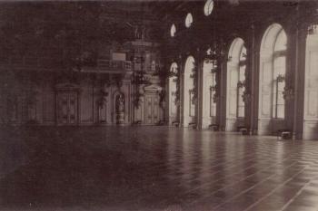 Španělský sál na fotografii kolem roku 1925 - soukr.sbírka IvoR (© ?)