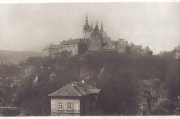 Pražský hrad na pohlednici z roku 1912 - (soukr.sbírka IvoR) (© ???)