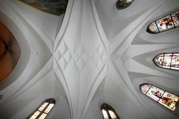 sklípková klenba závěru ( © Pavel Zany Komárek 14.9. 2008)