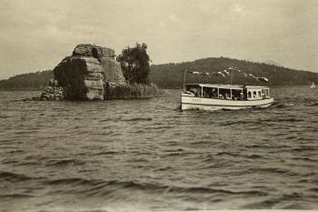 Letovisko Doksy, Máchovo jezero - Myšlín (© Orbis 1978)