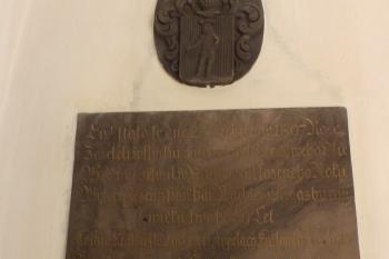Náhrobek Václava z Maasburgu z r. 1807 (© Johannes Cladis, 09/2014)