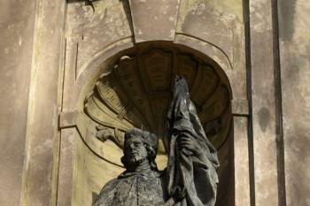 sv. Václav - socha z dílny Františka Ignáce Weisse ( © Milan Caha 10/2008)