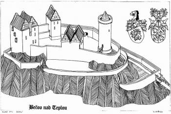 Bečov nad Teplou, podle modelu (© jan heřman, 04/2013)