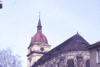 Kostel od východu ( © Ivan Grisa 11/1985)