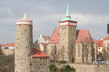 Stará vodárna a Michalský kostel (Michaeliskirche) (© Ivan Grisa 03/2007)