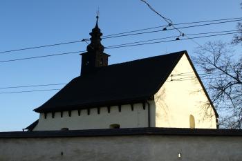 kostel od jihozápadu ( © Milan Caha 11/2008)