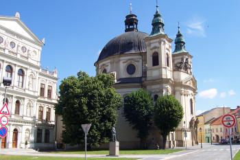 Kroměříž - kostel sv. Jana Křtitele (© Ivo Rozehnal, 07/2013)