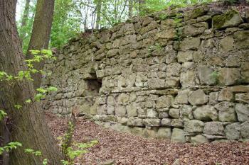 Obvodová zeď ( © Iva Spurná 7.5.2007)