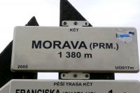 pramen Moravy