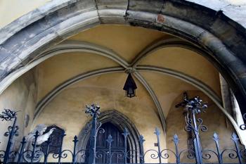 pohled do klenby předsíně (© Pavel Zany Komárek 13. 6. 2010)