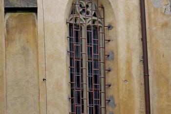 kružbové okno presbytáře (© Pavel Zany Komárek 13. 6. 2010)