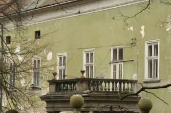 Detail balkónu na zámku (© Petr Nožička, 03/2009)