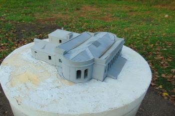 Model zámku /od jihu/ (© Dušan Dohňanský  11/2023)